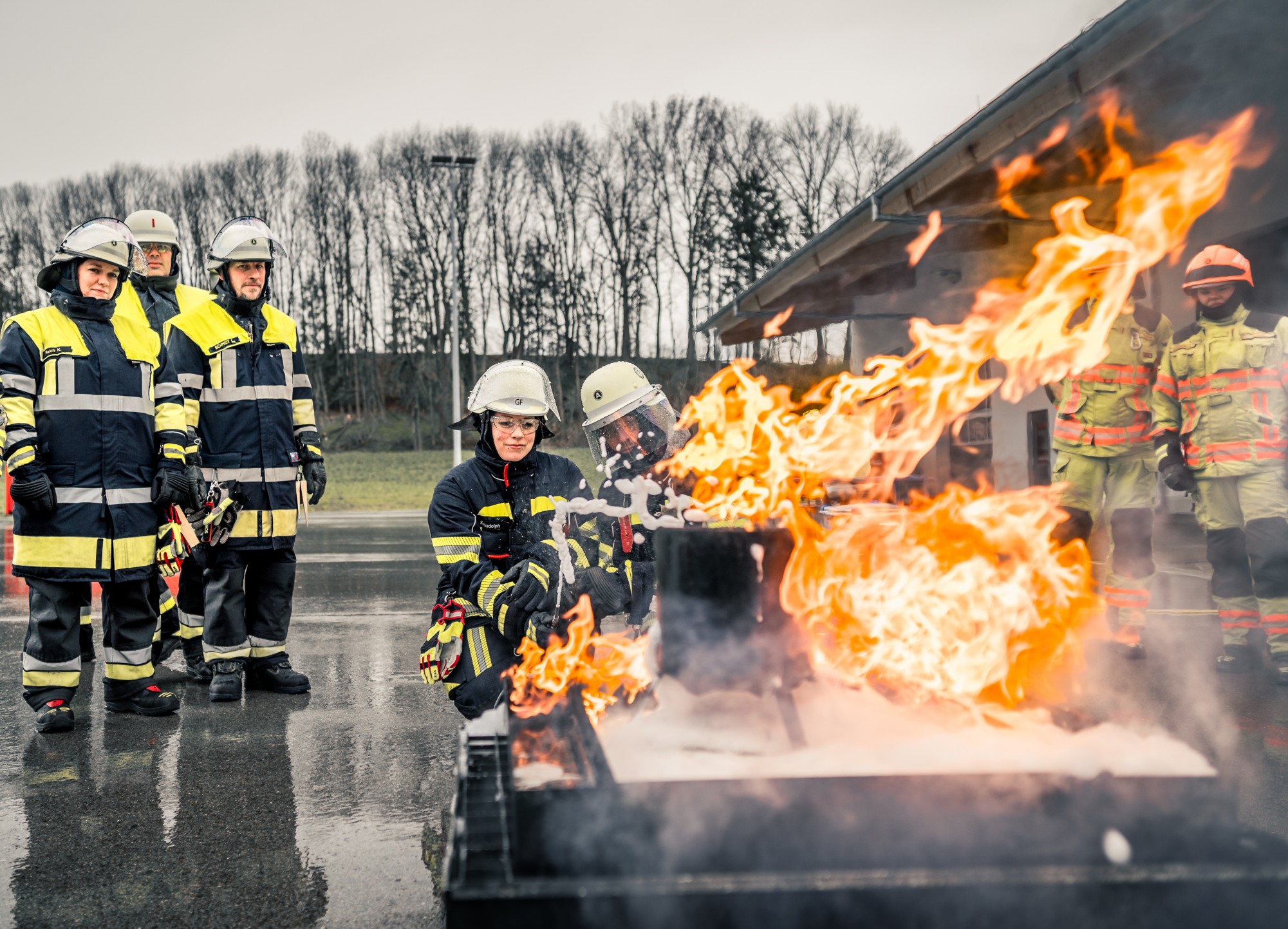 Einsatz von Schaummitteln