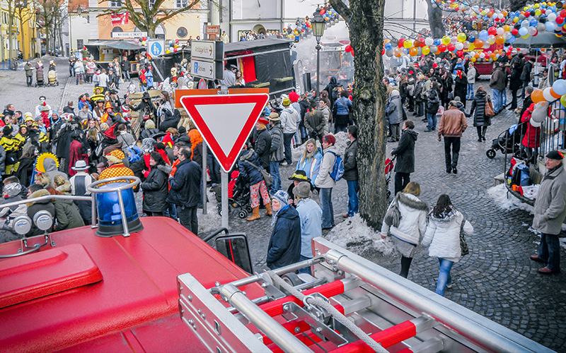 Sicherheitstipps an Fasching