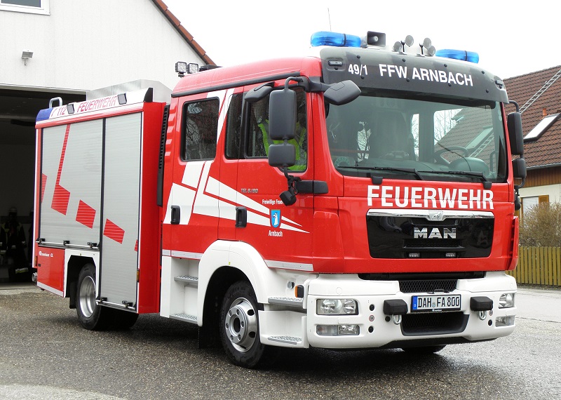 Mittleres Löschfahrzeug Feuerwehr Arnbach