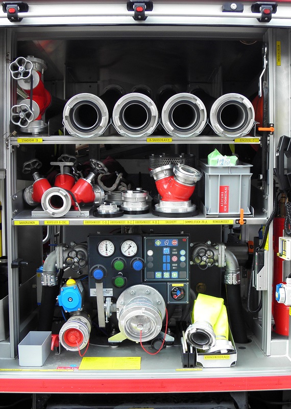 Geräteraum Rückwärtig