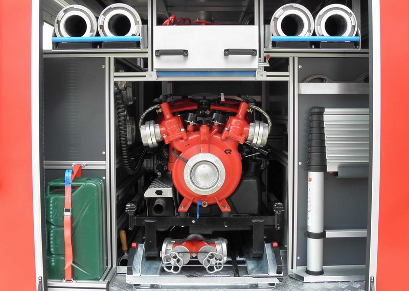 Geräteraum Rückwärtig