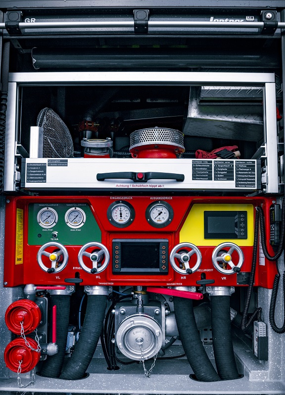 Geräteraum Rückwärtig