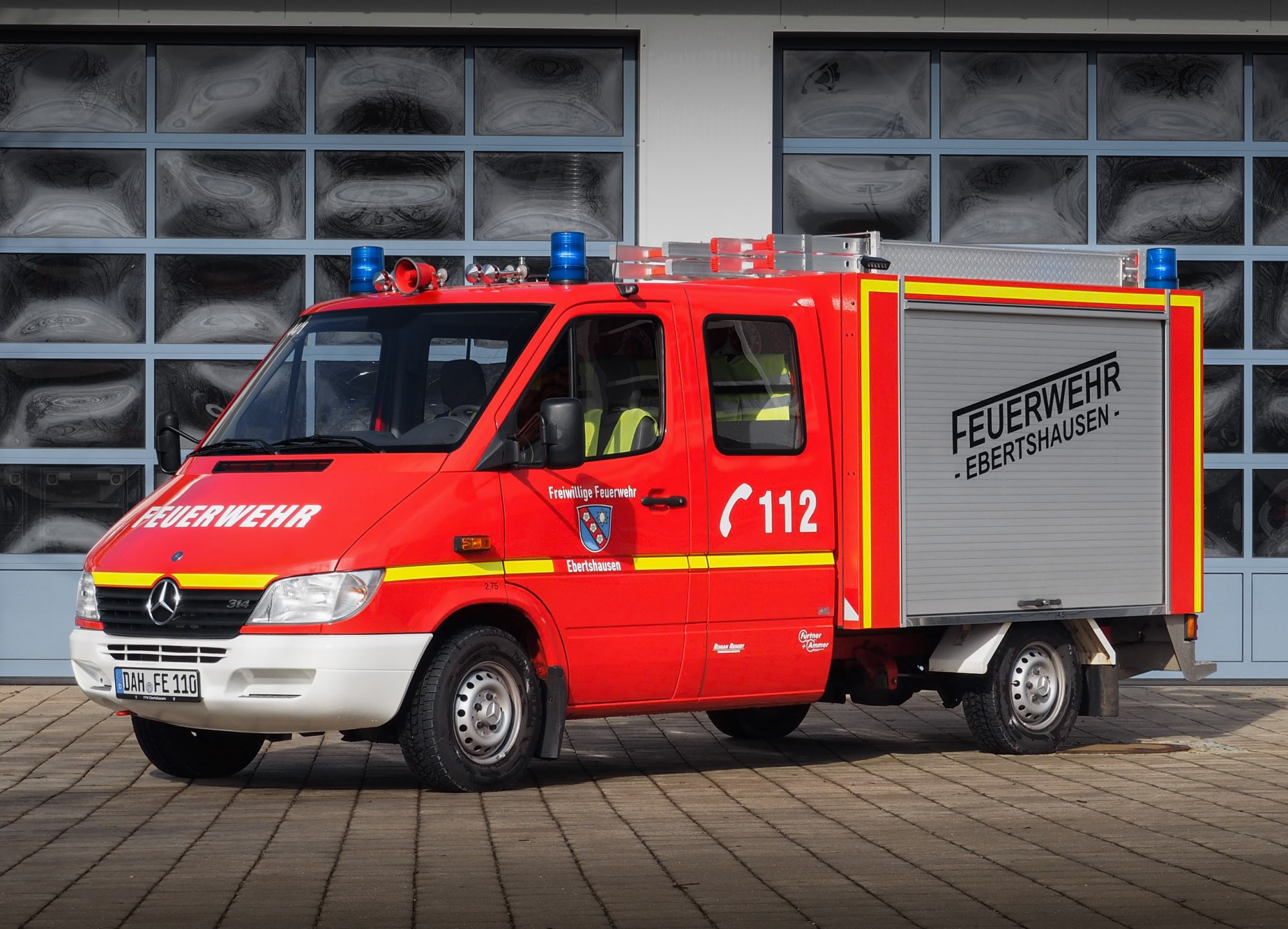 Tragkraftspritzenfahrzeug Feuerwehr Ebertshausen