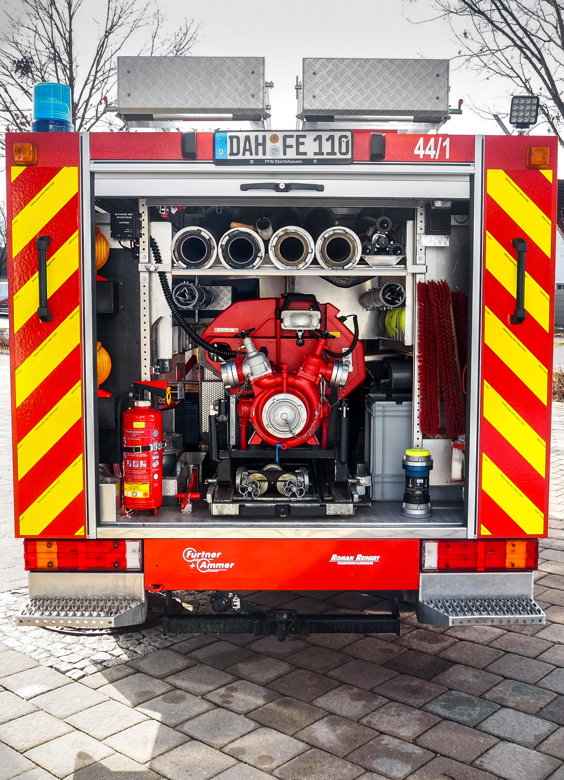 Geräteraum Rückwärtig