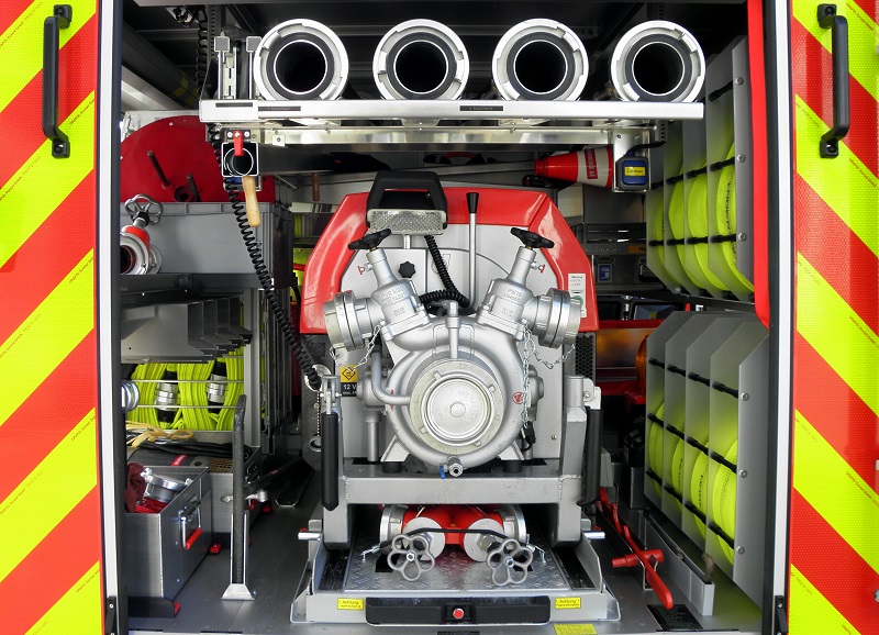 Geräteraum Rückwärtig