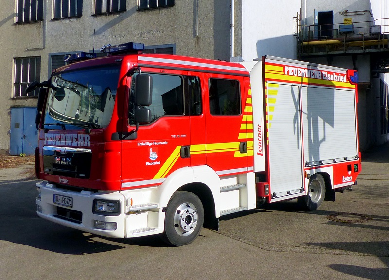 Mittleres Löschfahrzeug Feuerwehr Eisolzried
