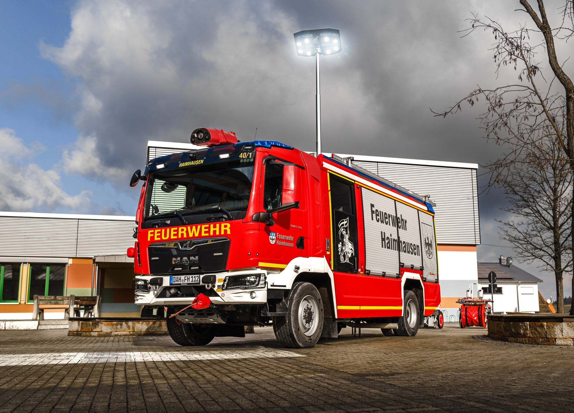 Florian Haimhausen 40/1 mit Lichtmast