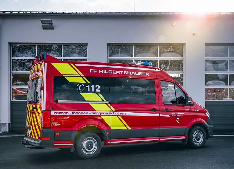 Heckansicht Beifahrerseite