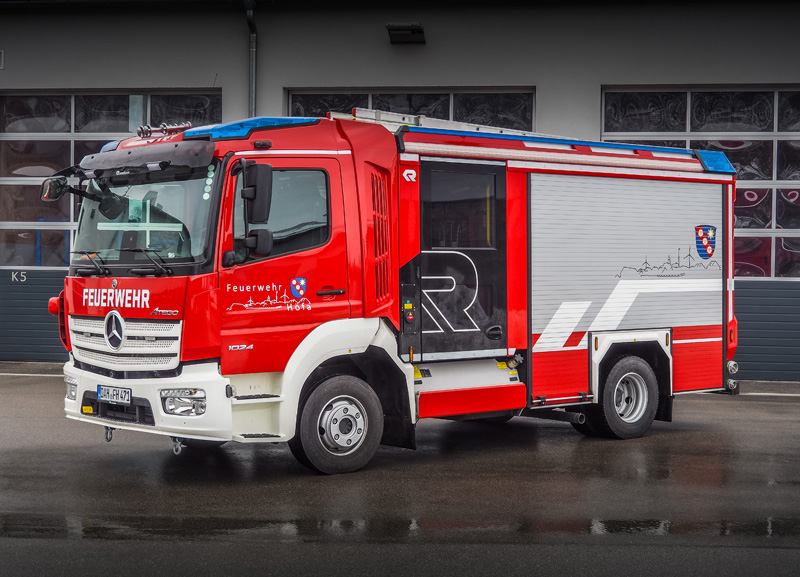 Mittleres Löschfahrzeug Feuerwehr Höfa