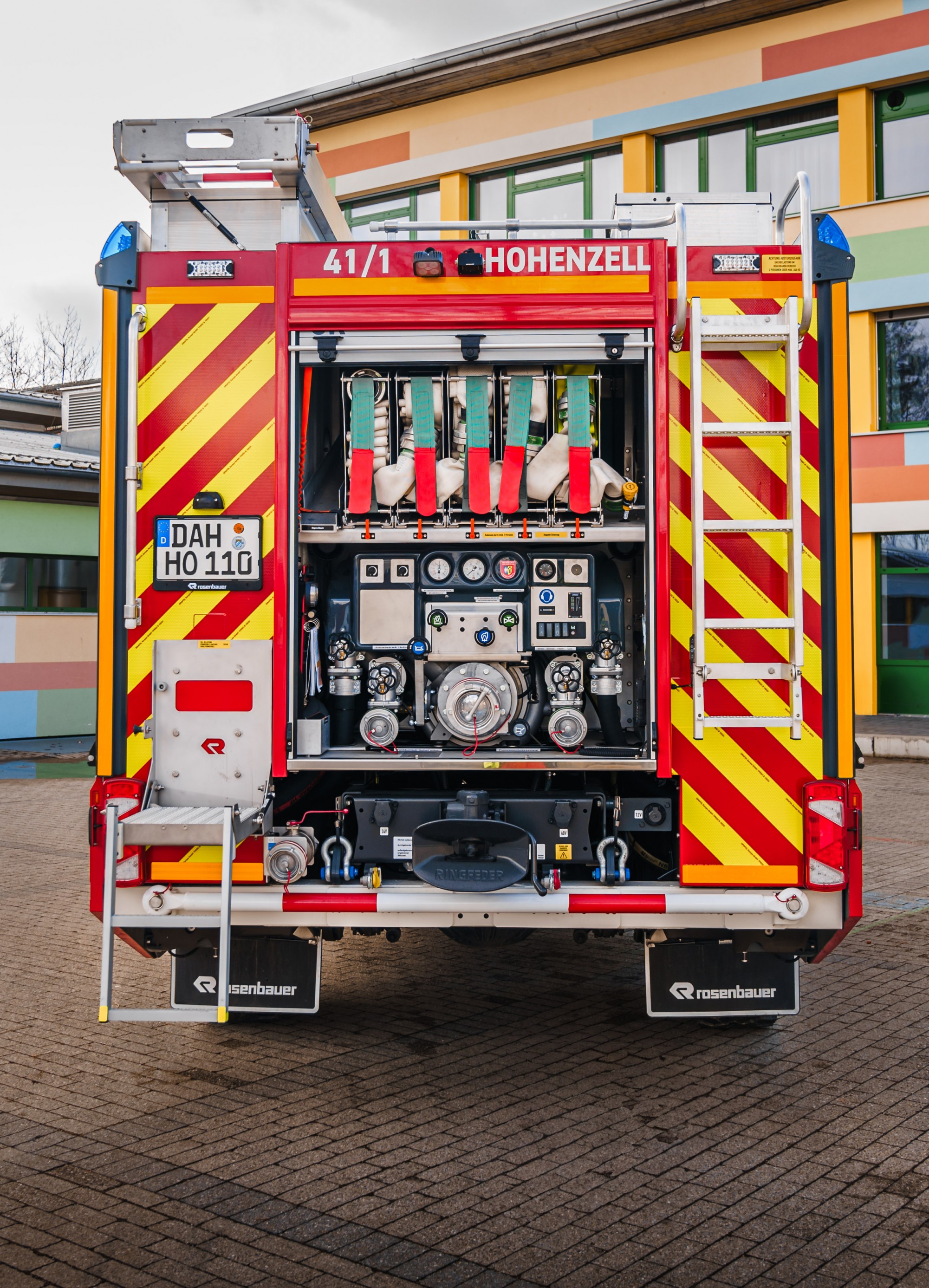 Geräteraum Rückwärtig