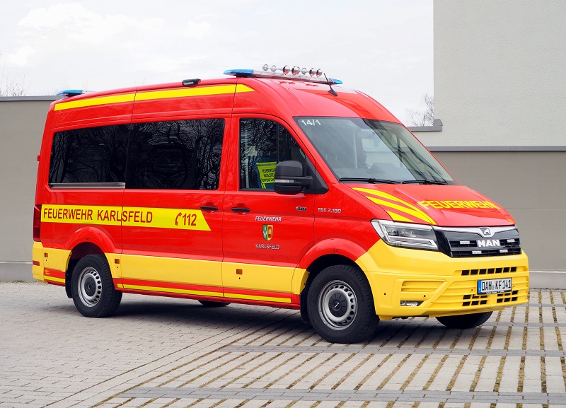 Mannschaftstransportwagen Feuerwehr Karlsfeld
