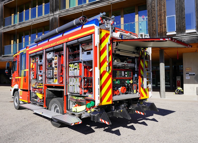 HLF 20/16 Fahrerseite Heck