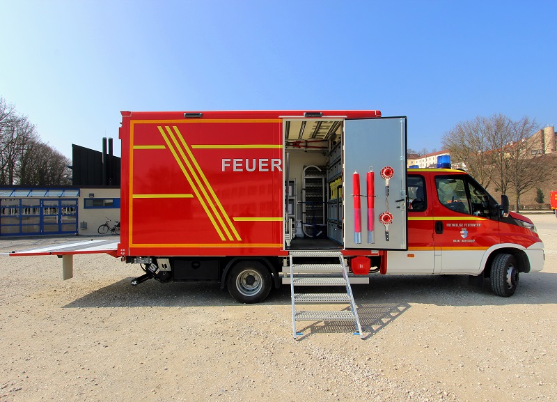 Ladefläche geöffnet