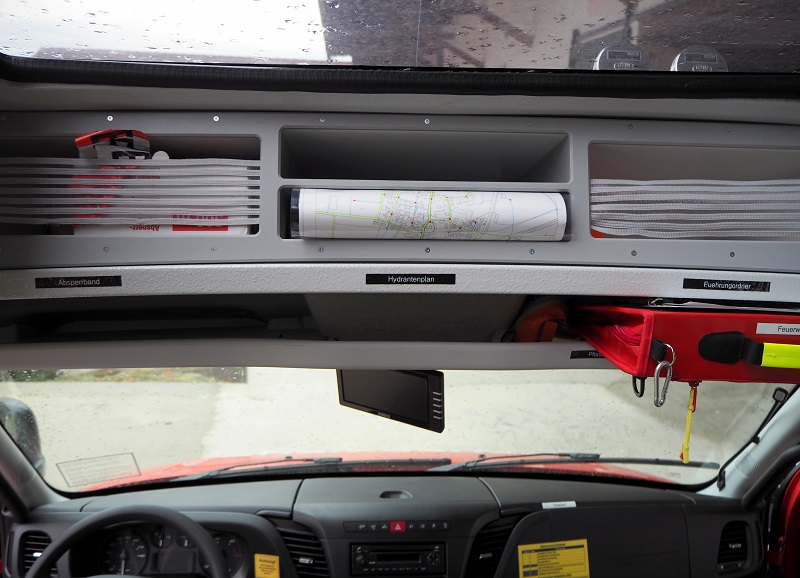 Ansicht Ablage Fahrerraum