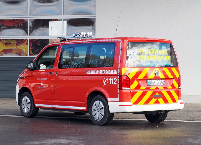 Heckansicht MTW FF Oberbachern