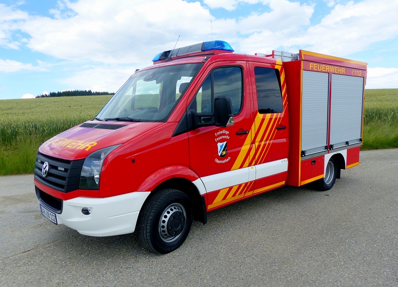 Tragkraftspritzenfahrzeug Feuerwehr Obermarbach