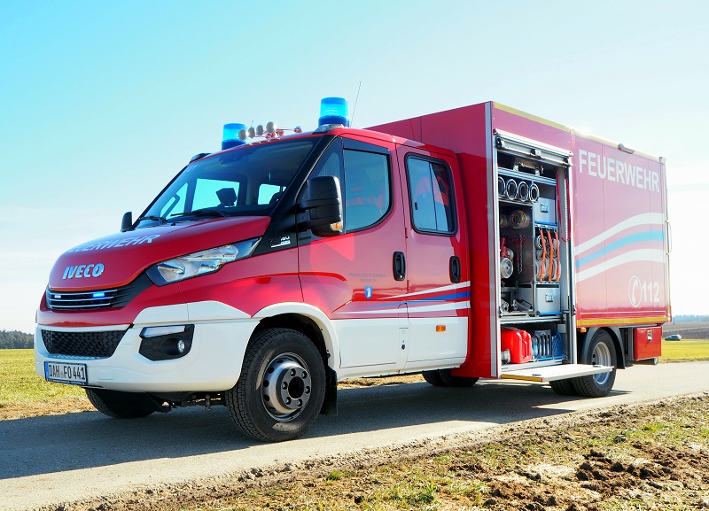 Tragkraftspritzenfahrzeug-Logistik Feuerwehr Oberroth