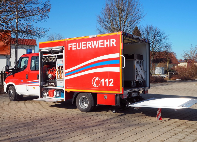 Ansicht Geräteräume und Heck