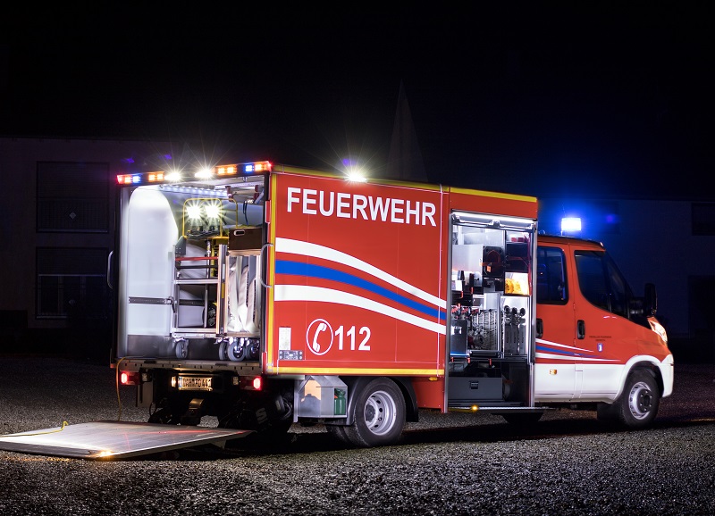 Ansicht Geräteräume und Heck