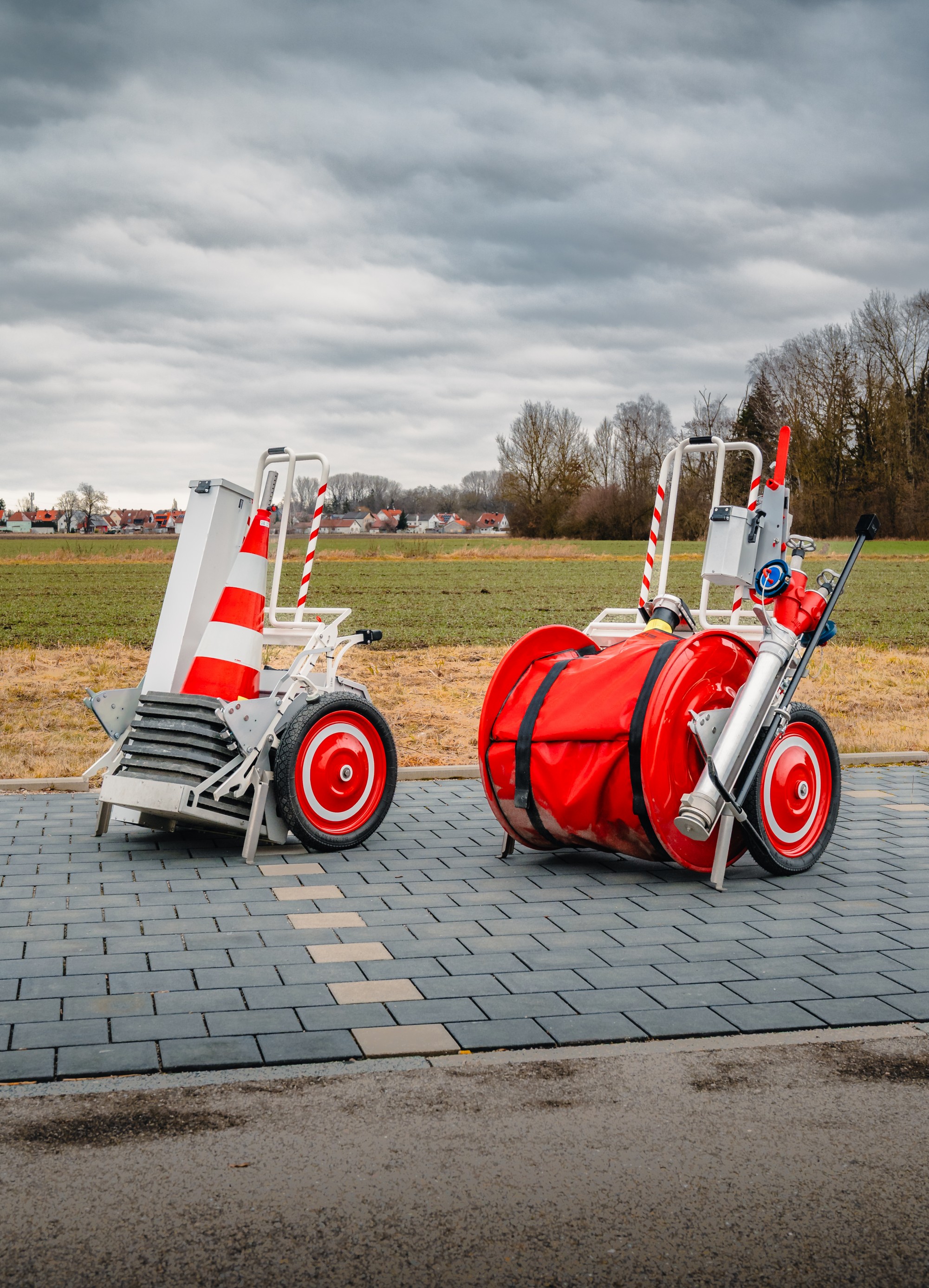 Haspeln am Fahrzeugheck