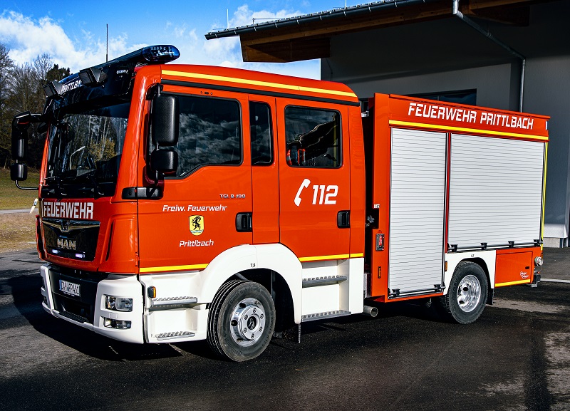 Tragkraftspritzenfahrzeug-Wasser Feuerwehr Prittlbach