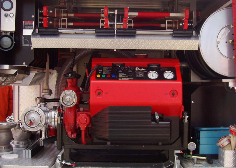 Geräteraum Rückwärtig