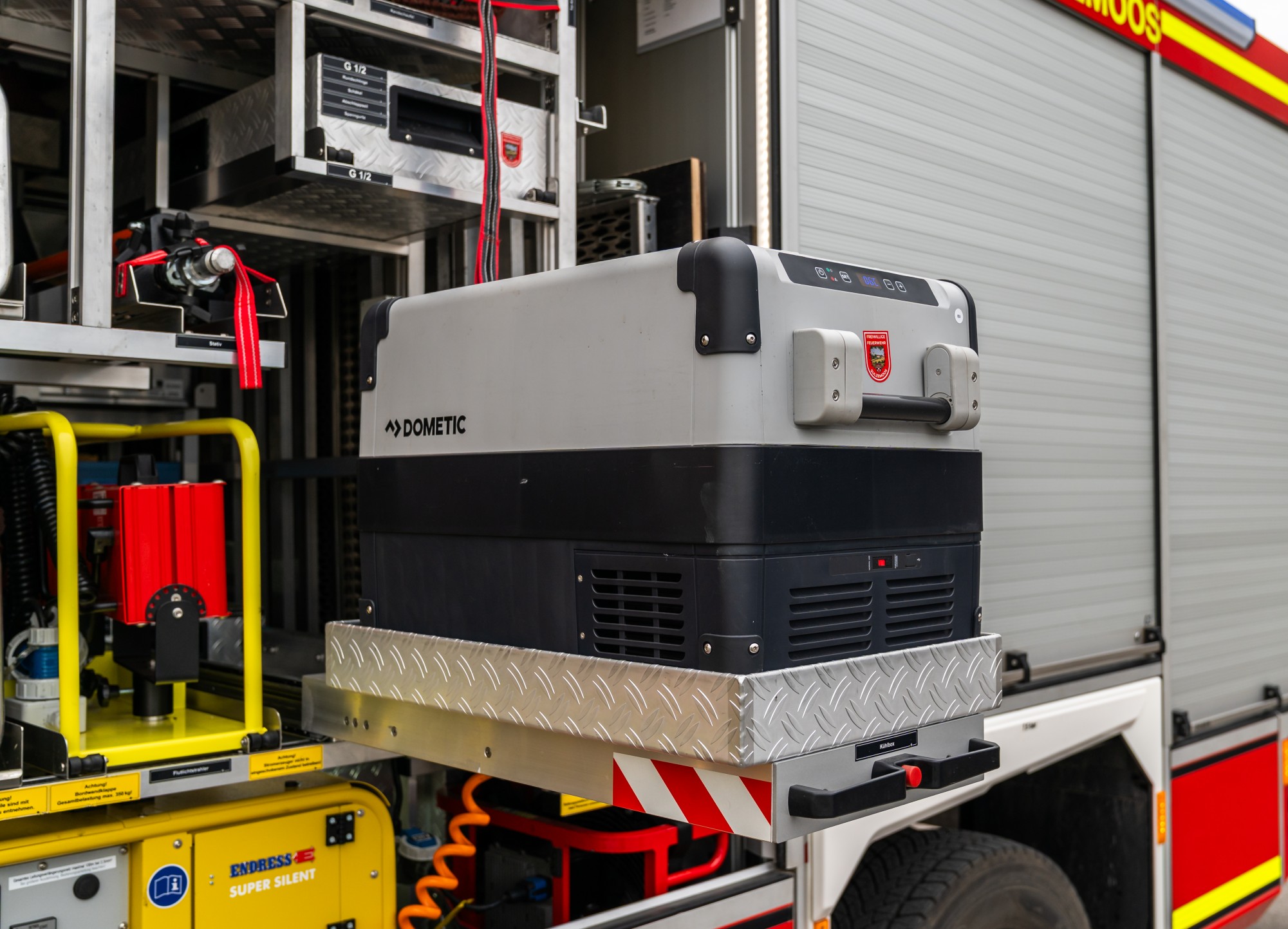 Kühlbox im Geräteraum 1