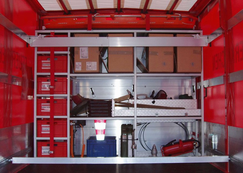 Ausrüstung Ladefläche