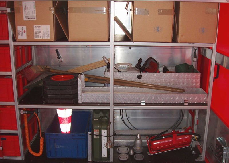 Ausrüstung Ladefläche