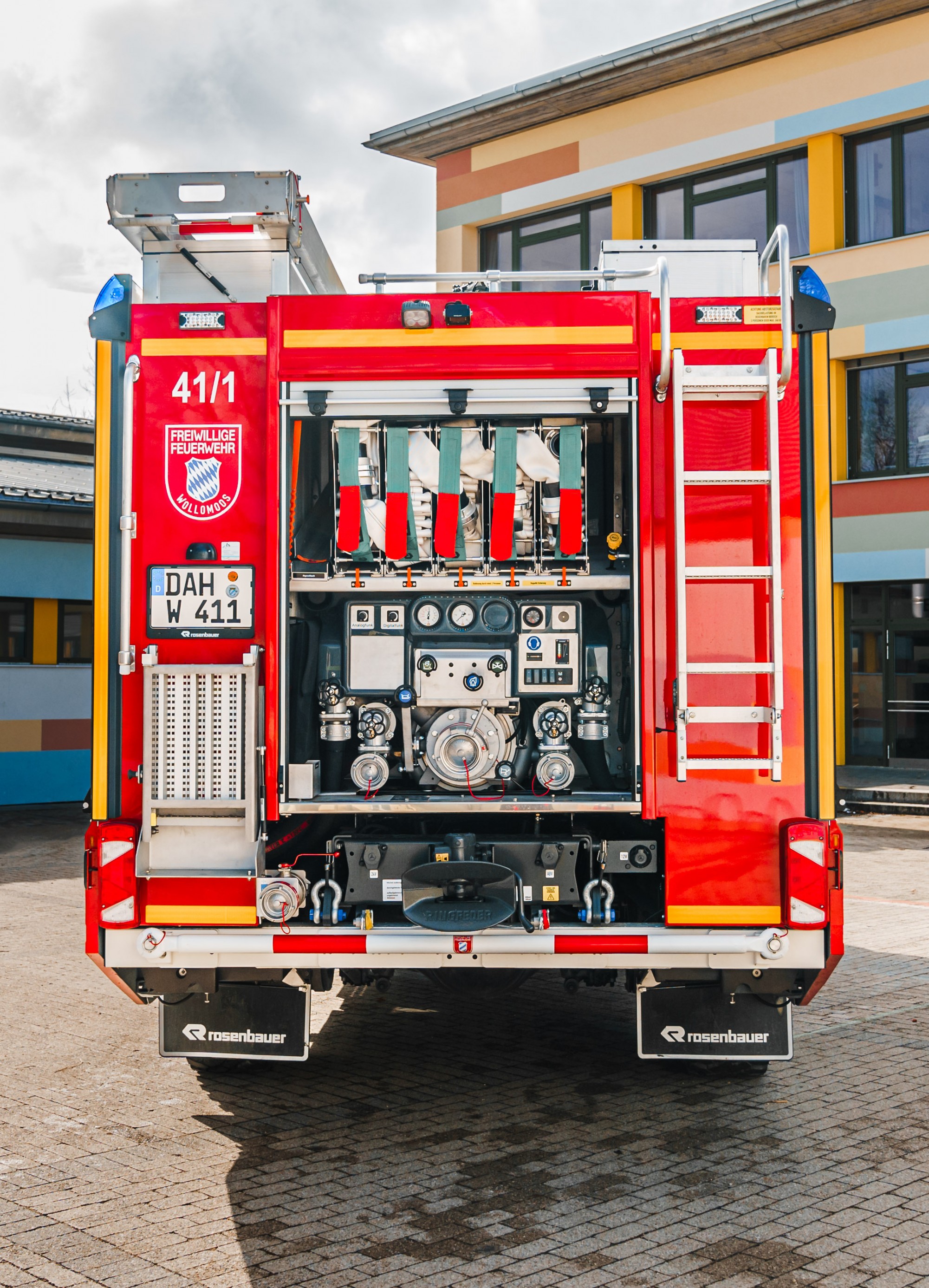 Geräteraum Rückwärtig