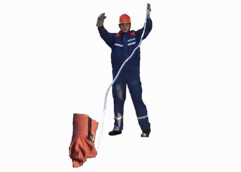 Zielwurf mit einer Feuerwehrleine