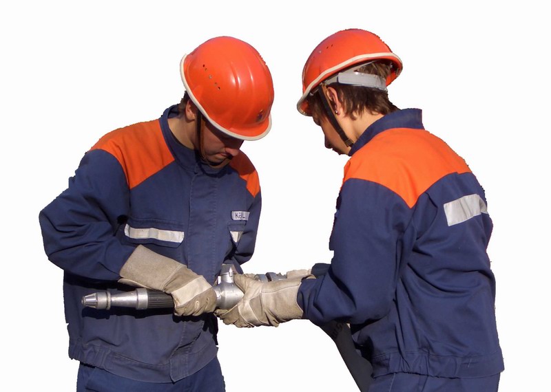 Ankuppeln eines CM-Strahlrohres