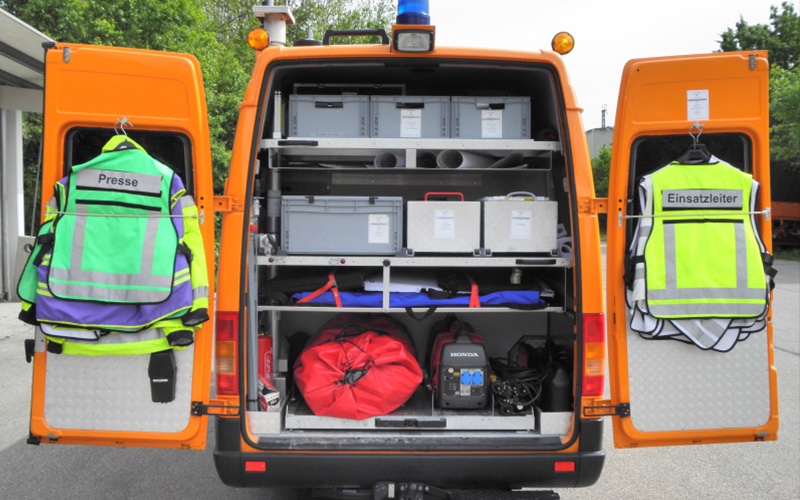 Geräteraum rückwärtig