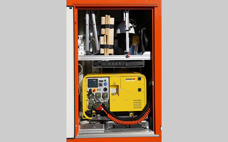  Geräteraum seitlich