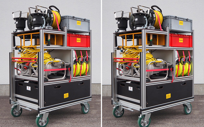  Rollcontainer Pumpen