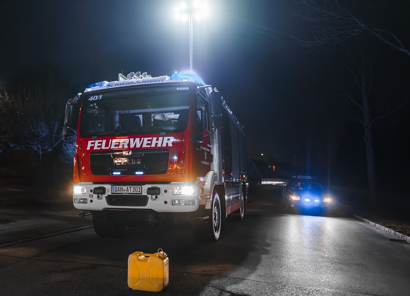 Verkehrsunfall in Schwabhausen