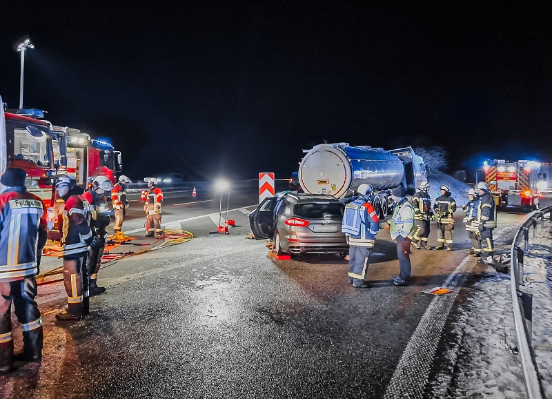  Verkehrsunfall mit LKW