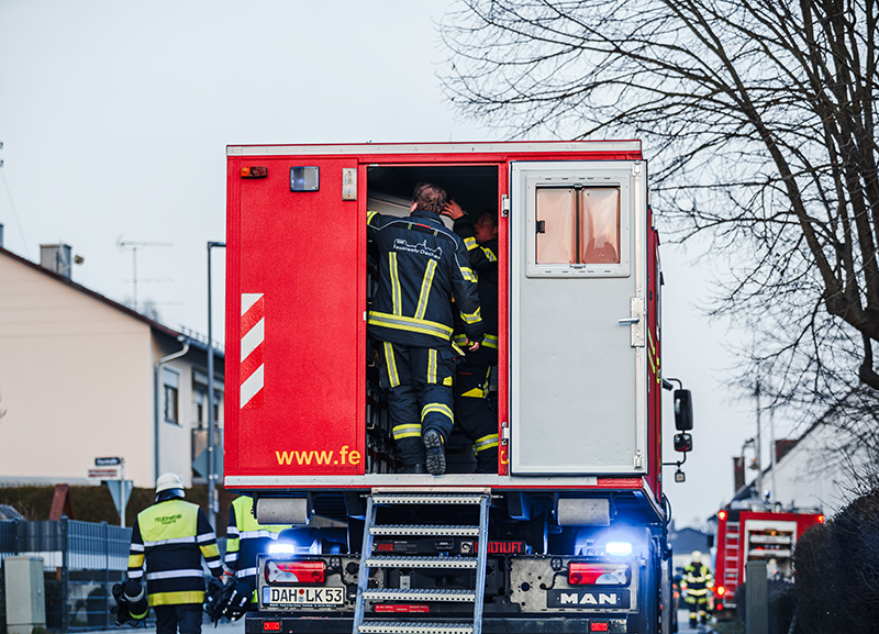 Abrollbehälter Atemschutz