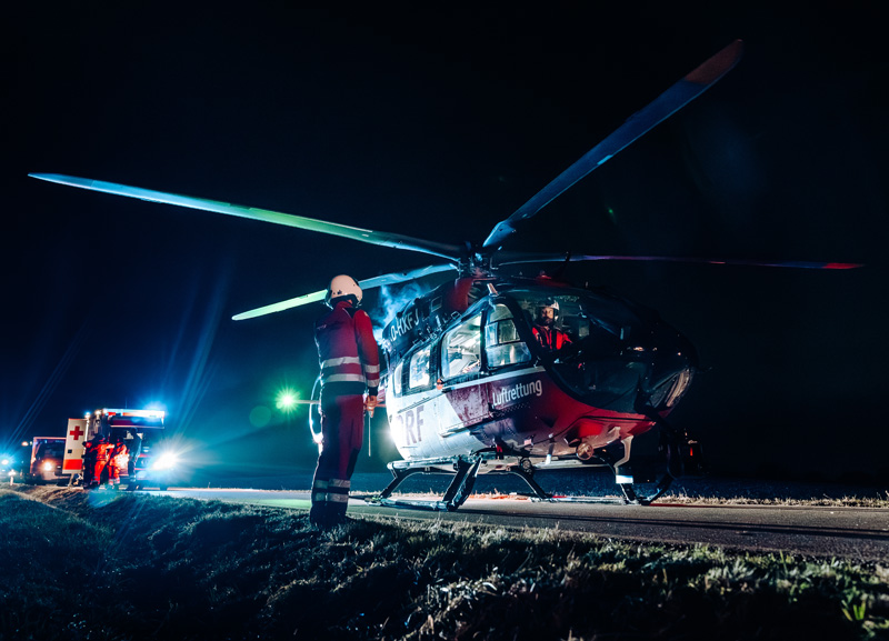 Verkehrsunfall zwischen Asbach und Ramelsbach