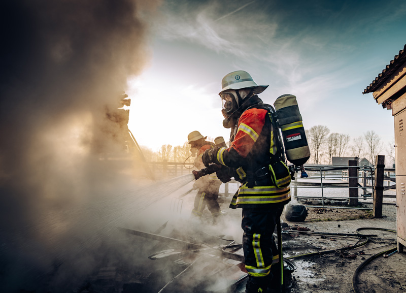 Brand auf einem Landschaftlichen Anwesen im Himmelreich - Eigentümer handeln vorbildlich
