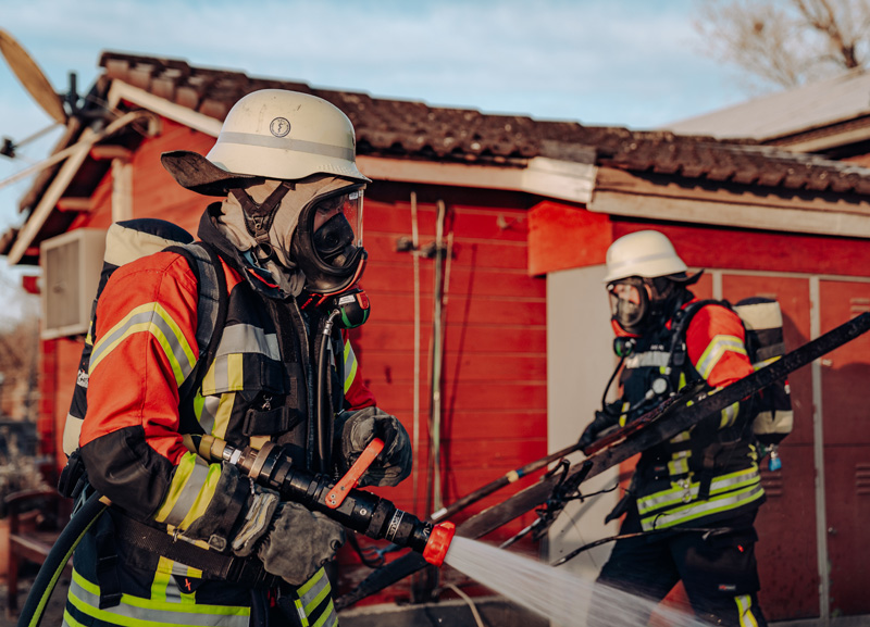 Brand auf einem Landschaftlichen Anwesen im Himmelreich - Eigentümer handeln vorbildlich