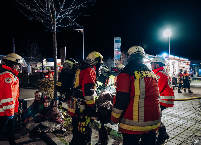 Realitätsnahe Übung fordert Einsatzkräfte