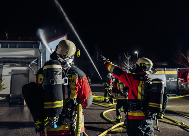 Realitätsnahe Übung fordert Einsatzkräfte