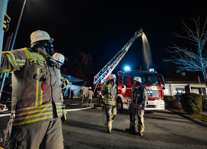 Realitätsnahe Übung fordert Einsatzkräfte