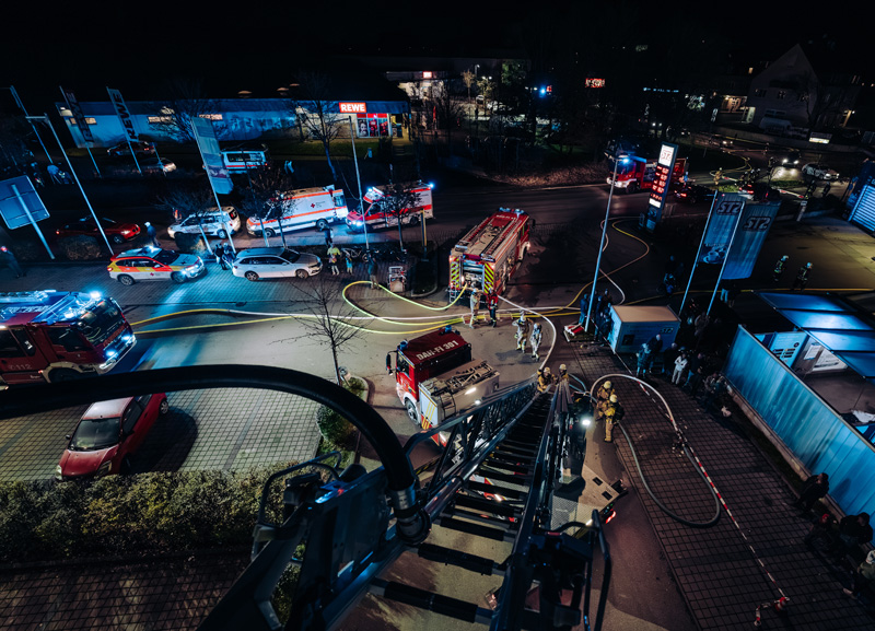 Realitätsnahe Übung fordert Einsatzkräfte