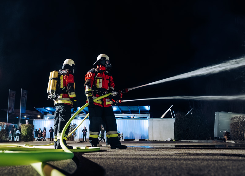 Realitätsnahe Übung fordert Einsatzkräfte