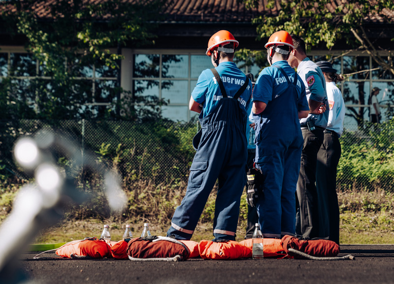 Ein Wochenende für die Feuerwehrjugend: Erfolgreiches Blaulichtcamp mit Jugendleistungsprüfung in Tandern