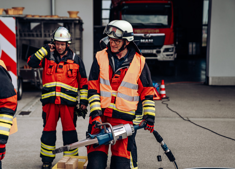 Fit für den Einsatz: Praxisnahe THL-Ausbildung der Kreisbrandinspektion