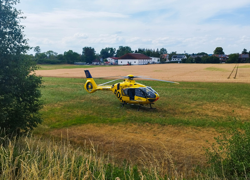 Schwerer Verkehrsunfall auf der B 471 fordert ein Todesopfer