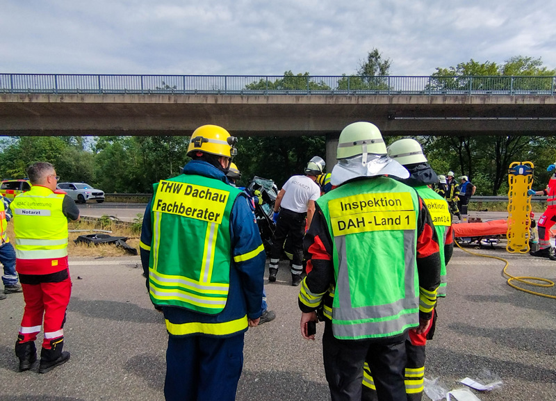 Schwerer Verkehrsunfall auf der B 471 fordert ein Todesopfer